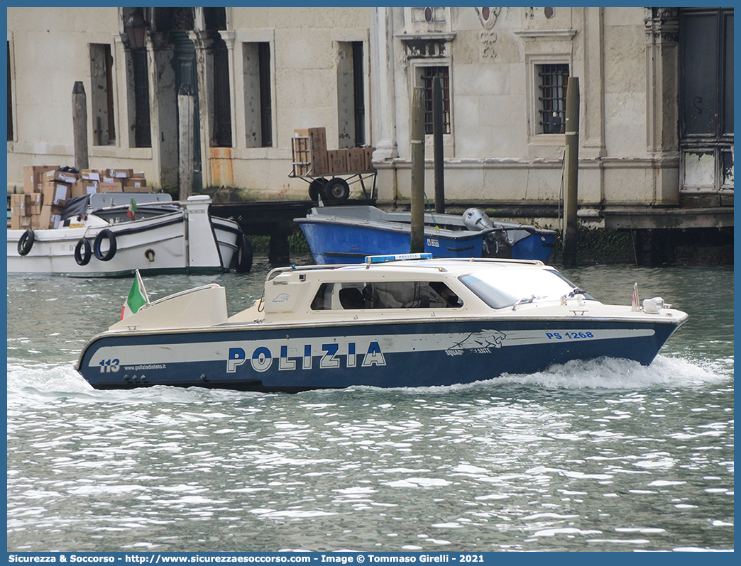 PS 1268
Polizia di Stato
Polizia del Mare
Squadra Volante Venezia
Vizianello GV 25 Experience
Parole chiave: PS;P.S.;Polizia;di;Stato;Squadra;Volante;del;Mare;Vizianello;GV;25;Experience