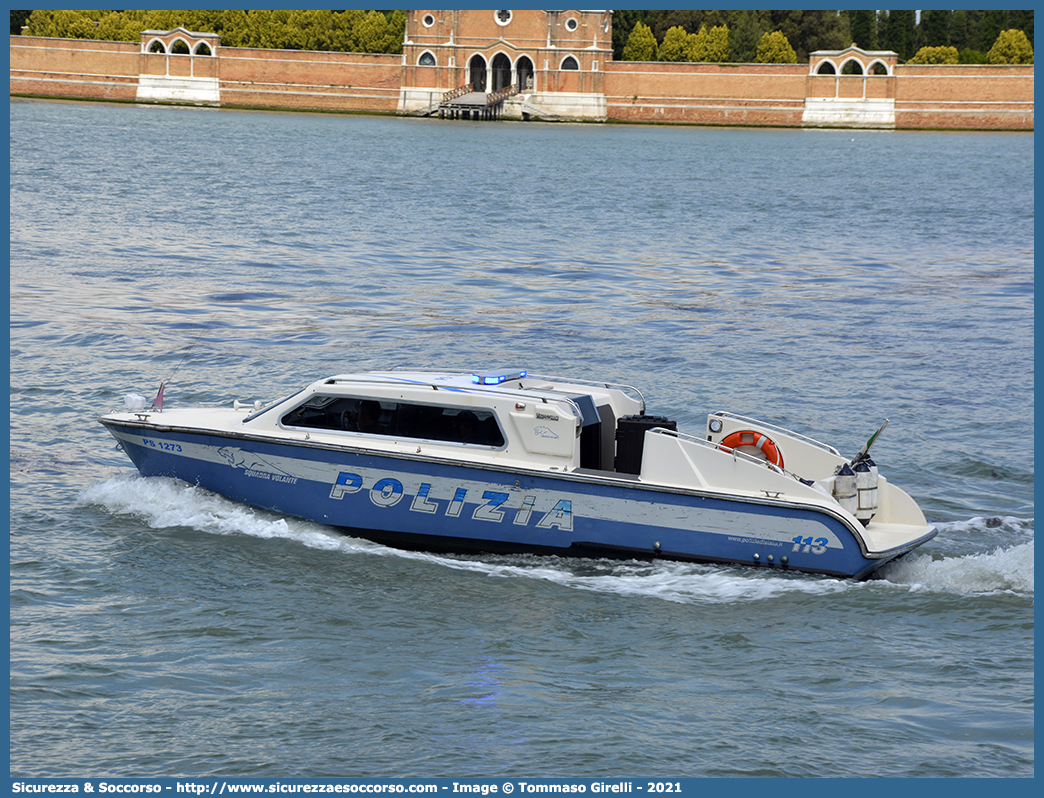 PS 1273
Polizia di Stato
Polizia del Mare
Squadra Volante Venezia
Vizianello GV 25 Experience
Parole chiave: PS;P.S.;Polizia;di;Stato;Squadra;Volante;del;Mare;Vizianello;GV;25;Experience