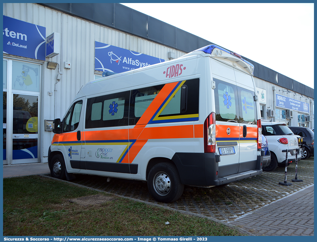 -
Renazzo Soccorso ODV
Fiat Ducato III serie
Parole chiave: Renazzo;Soccorso;Ambulanza;Autoambulanza;Fiat;Ducato;X250