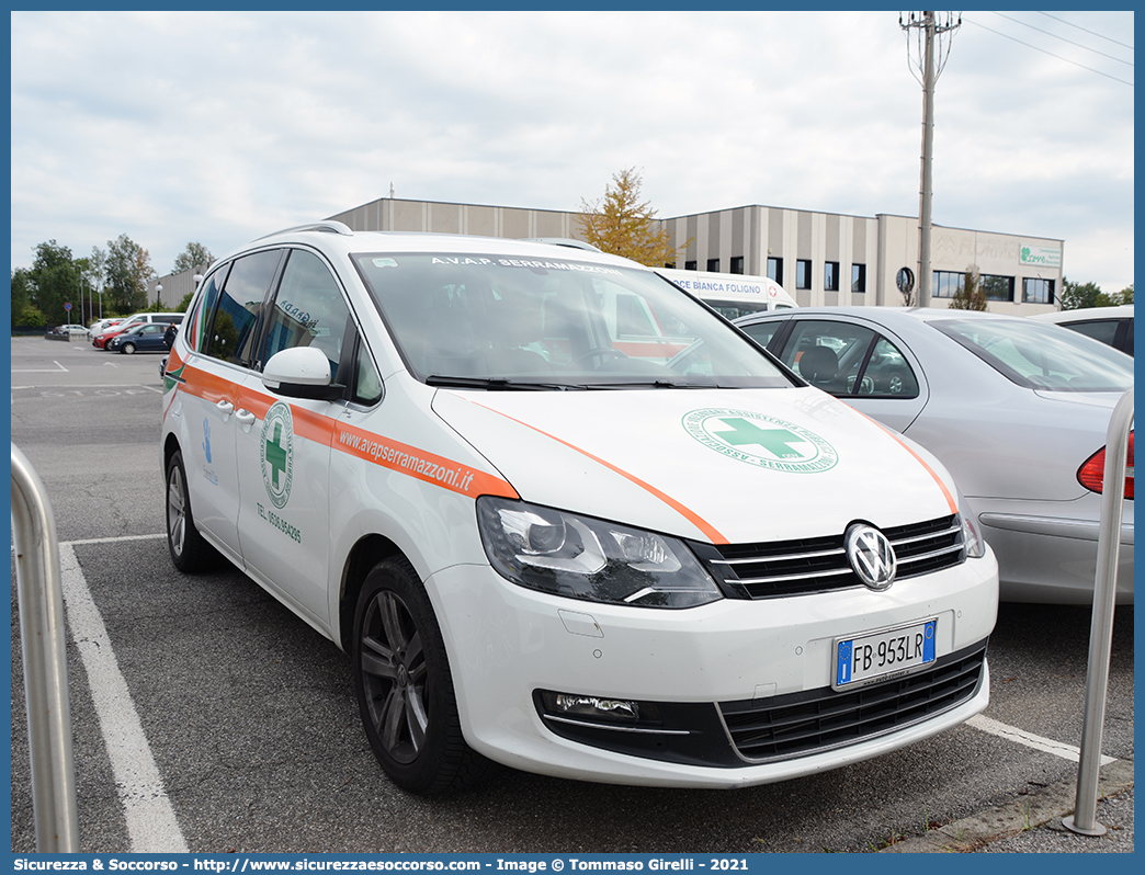 -
A.V.A.P. Serramazzoni ODV 
Volkswagen Sharan IV serie
Parole chiave: A.V.A.P.;AVAP;Serramazzoni;Volkswagen;Sharan