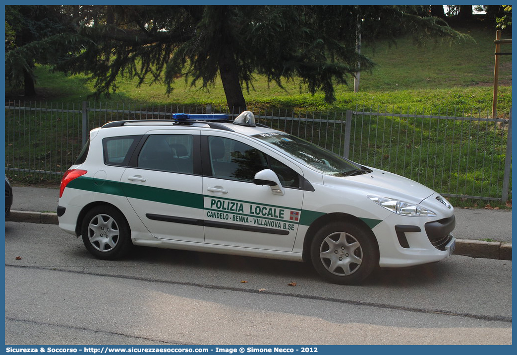 Polizia Locale YA145AM
Polizia Locale
Gestione Associata 
Benna Candelo Villanova Biellese
Peugeot 308 Station Wagon I serie
Parole chiave: PL;P.L.;PM;P.M.;Polizia;Locale;Municipale;Benna;Candelo;Villanova;Biellese;Peugeot;308;Station;Wagon;SW;S.W.