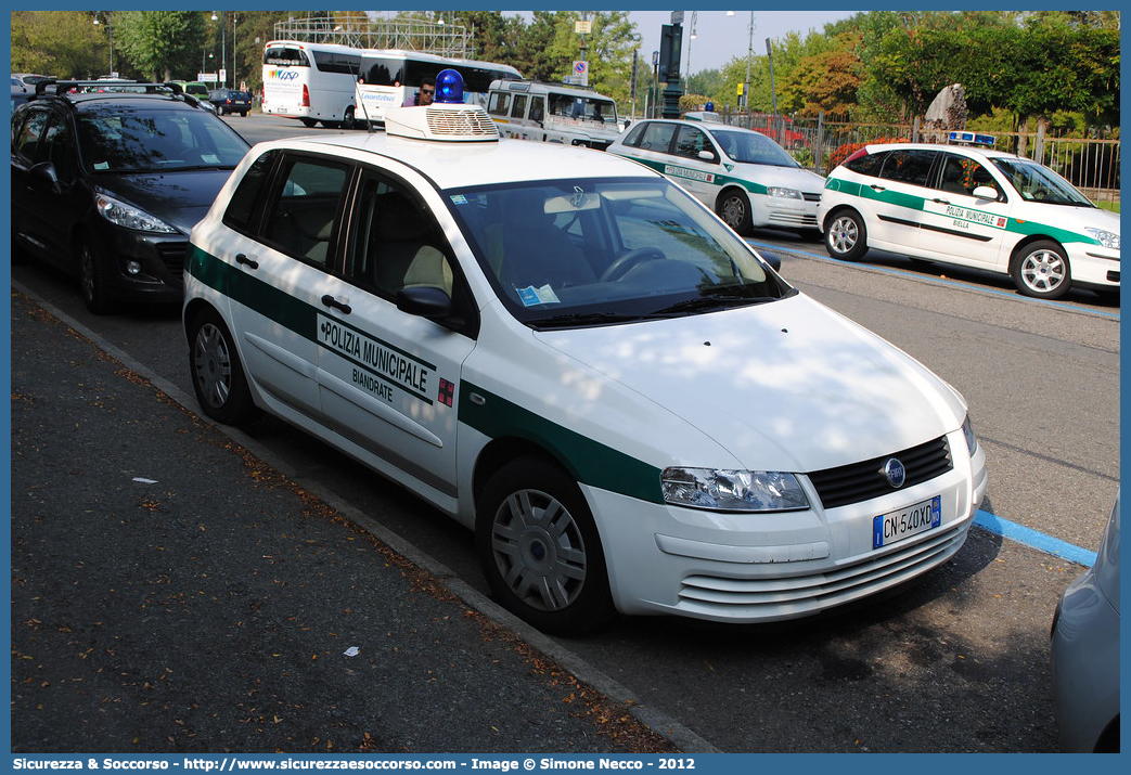 -
Polizia Municipale
Comune di Biandrate
Fiat Stilo II serie
Parole chiave: PL;P.L.;PM;P.M.;Polizia;Locale;Municipale;Biandrate;Fiat;Stilo