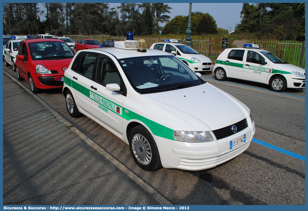 -
Polizia Municipale
Comune di Carignano
Fiat Stilo II serie
Parole chiave: PL;P.L.;PM;P.M.;Polizia;Locale;Municipale;Carignano;Fiat;Stilo