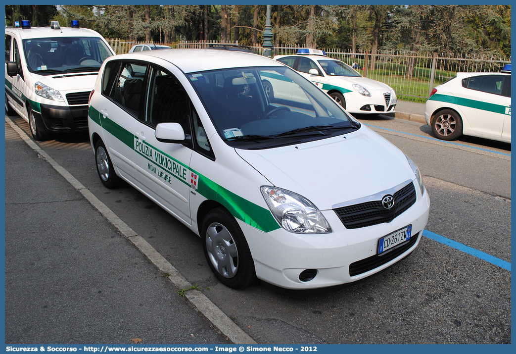 -
Polizia Municipale
Comune di Novi Ligure
Toyota Corolla Verso II serie
Parole chiave: PL;P.L.;PM;P.M.;Polizia;Locale;Municipale;Novi Ligure;Toyota;Corolla;Verso