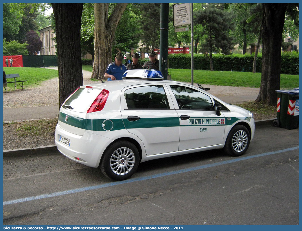 -
Polizia Municipale
Comune di Chieri
Fiat Grande Punto
Parole chiave: PL;P.L.;PM;P.M.;Polizia;Locale;Municipale;Chieri;Fiat;Grande;Punto