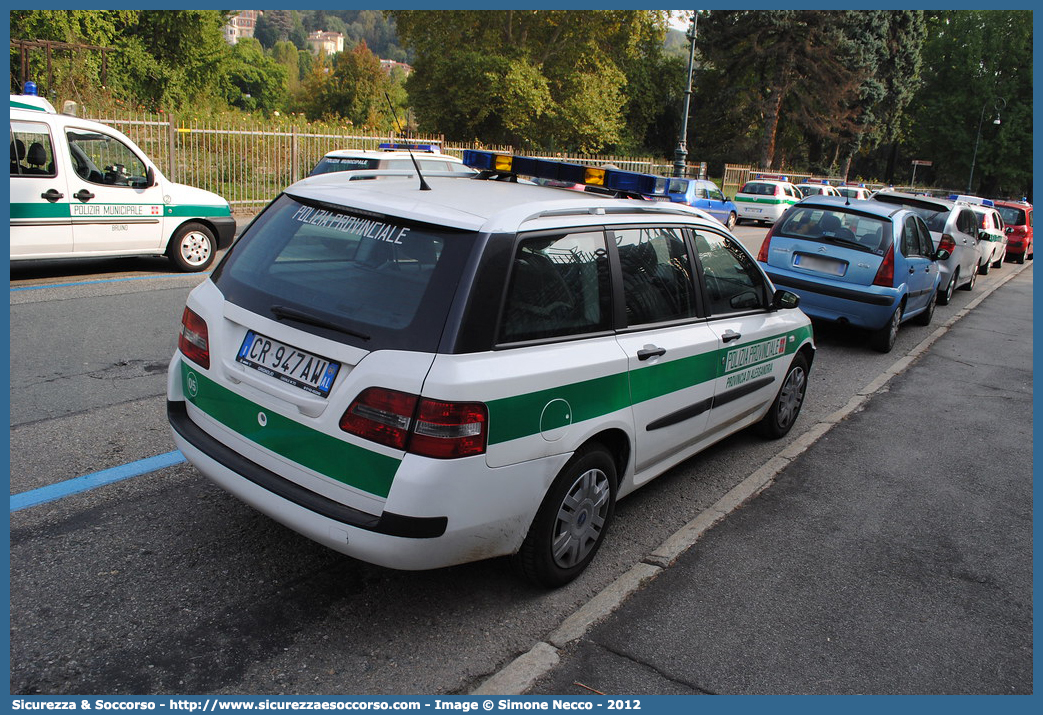 -
Polizia Provinciale
Provincia di Alessandria
Fiat Stilo Multiwagon I serie
Parole chiave: PL;P.L.;PolProv;Pol;Prov;Polizia;Locale;Provinciale;Alessandria;Fiat;Stilo;Multiwagon