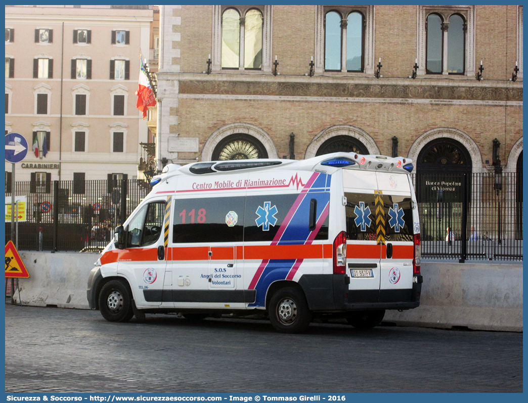 16
SOS Angeli del Soccorso O.n.l.u.s.
Fiat Ducato III serie
Allestitore Bollanti S.r.l.
Parole chiave: SOS;S.O.S.;Angeli;Soccorso;Fiat;Ducato;Ambulanza;Autoambulanza;Bollanti