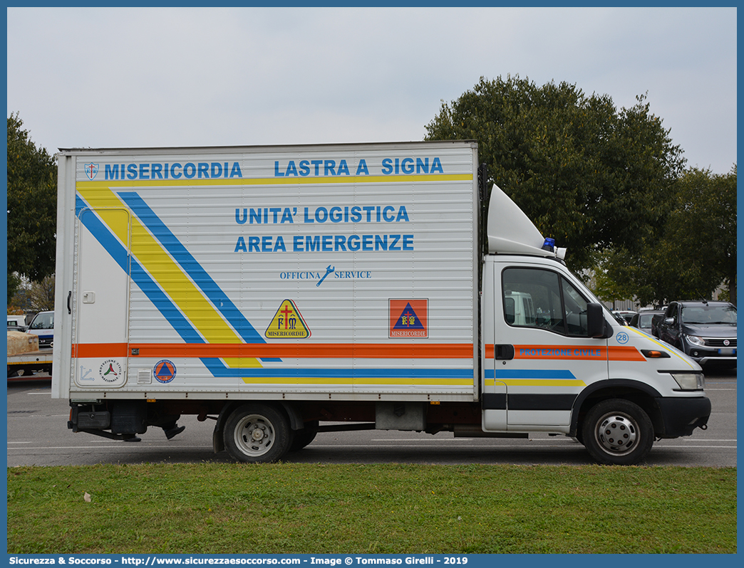 28
Misericordia di Lastra a Signa
Iveco Daily 35C15 III serie restyling
Parole chiave: Misericordia;Misericordie;Lastra a Signa;Iveco;Daily;35C15