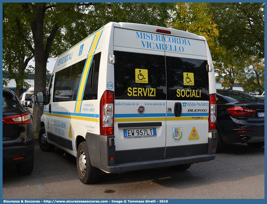 136
Misericordia Vicarello
Fiat Ducato III serie
Allestitore Nepi S.r.l.
Parole chiave: Misericordie;Misericordia;Vicarello;Fiat;Ducato;Nepi