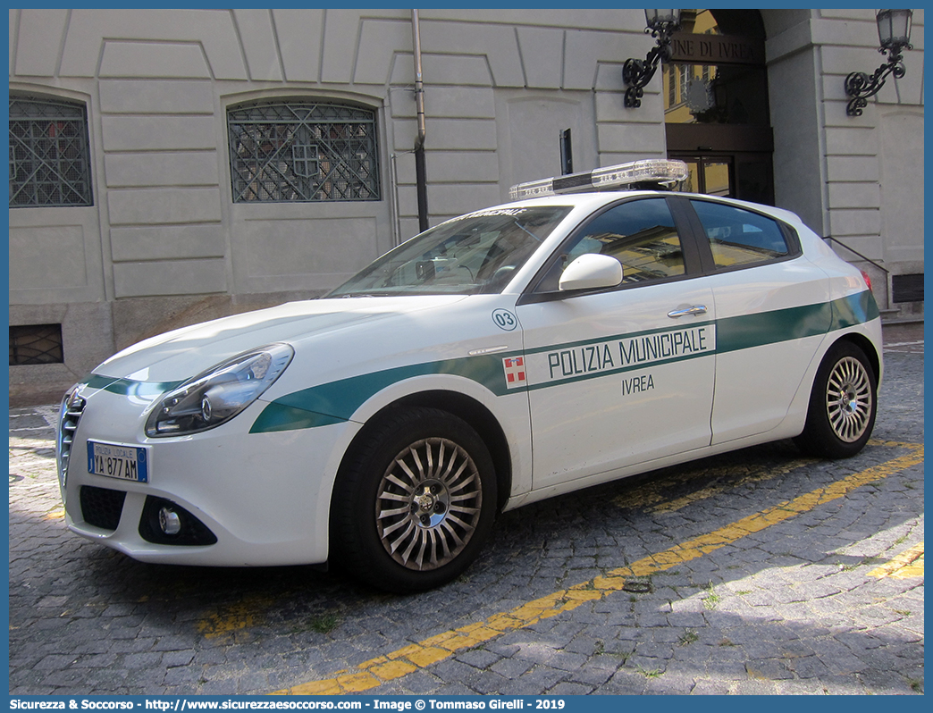 Polizia Locale YA877AM
Polizia Municipale
Comune di Ivrea
Alfa Romeo Nuova Giulietta I serie
Parole chiave: PL;P.L.;PM;P.M.;Polizia;Locale;Municipale;Ivrea;Alfa;Romeo;Nuova;Giulietta