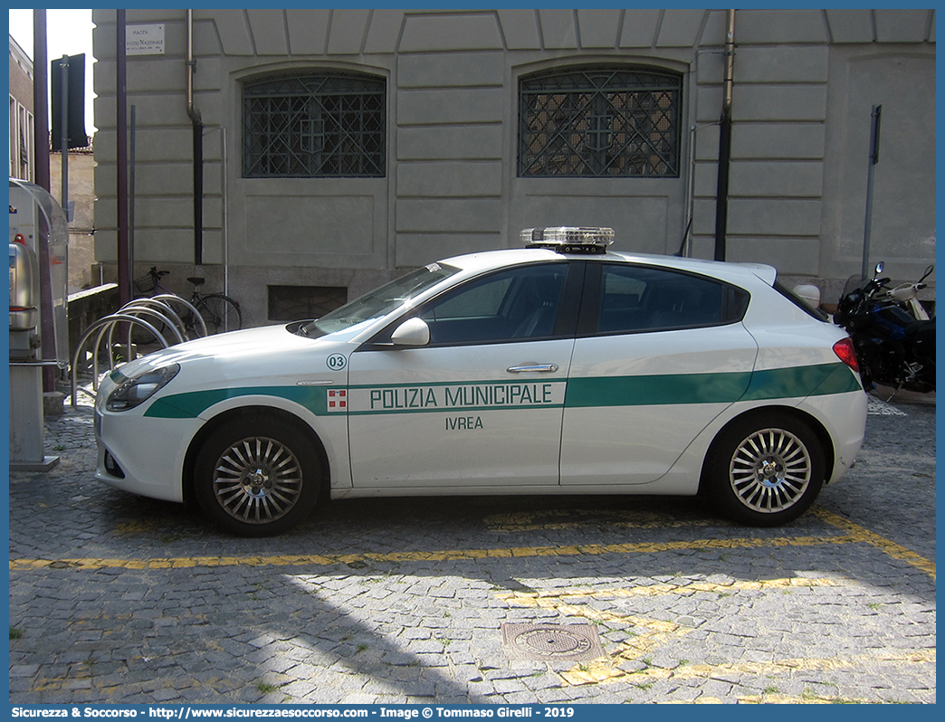 Polizia Locale YA877AM
Polizia Municipale
Comune di Ivrea
Alfa Romeo Nuova Giulietta I serie
Parole chiave: PL;P.L.;PM;P.M.;Polizia;Locale;Municipale;Ivrea;Alfa;Romeo;Nuova;Giulietta