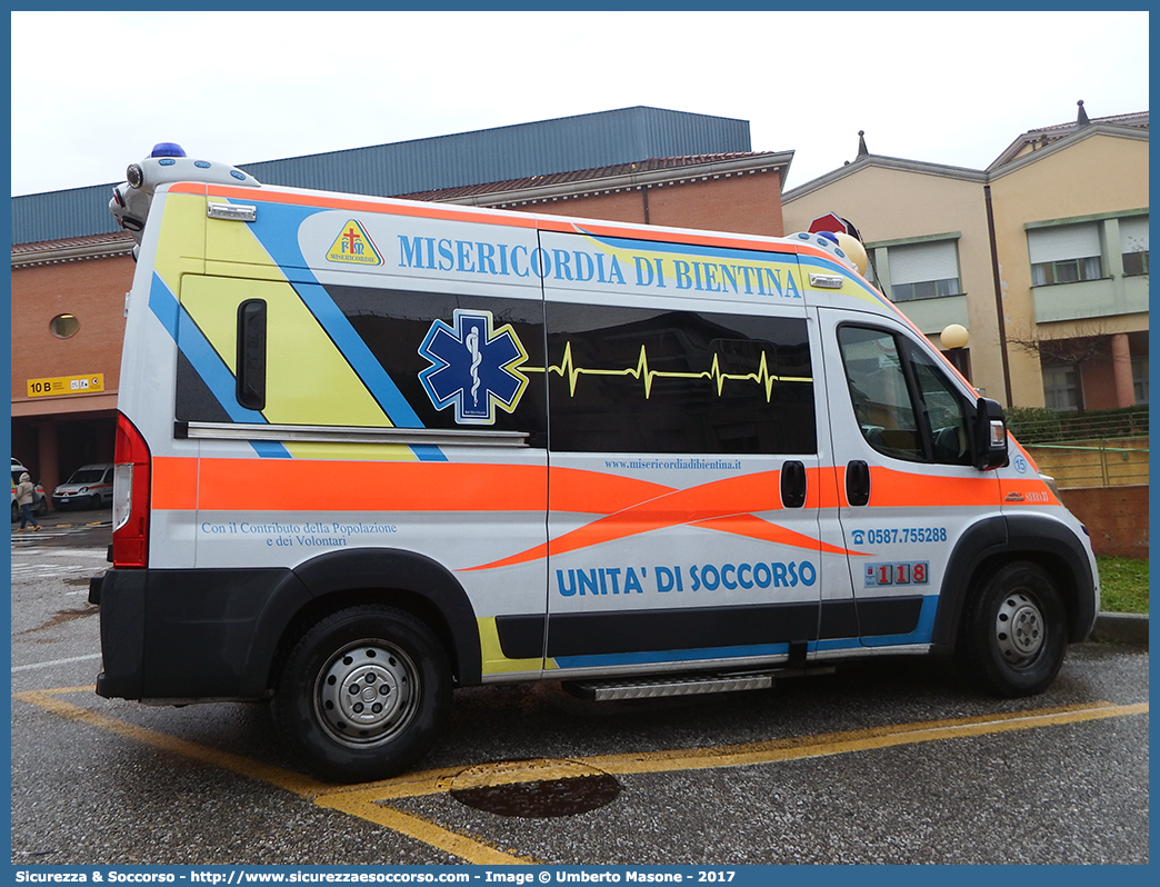 15
Misericordia di Bientina
Fiat Ducato III serie restyling
Allestitore MAF S.n.c.
Parole chiave: Misericordia;Misericordie;Ambulanza;Autoambulanza;Fiat;Ducato;MAF;M.A.F.;Bientina