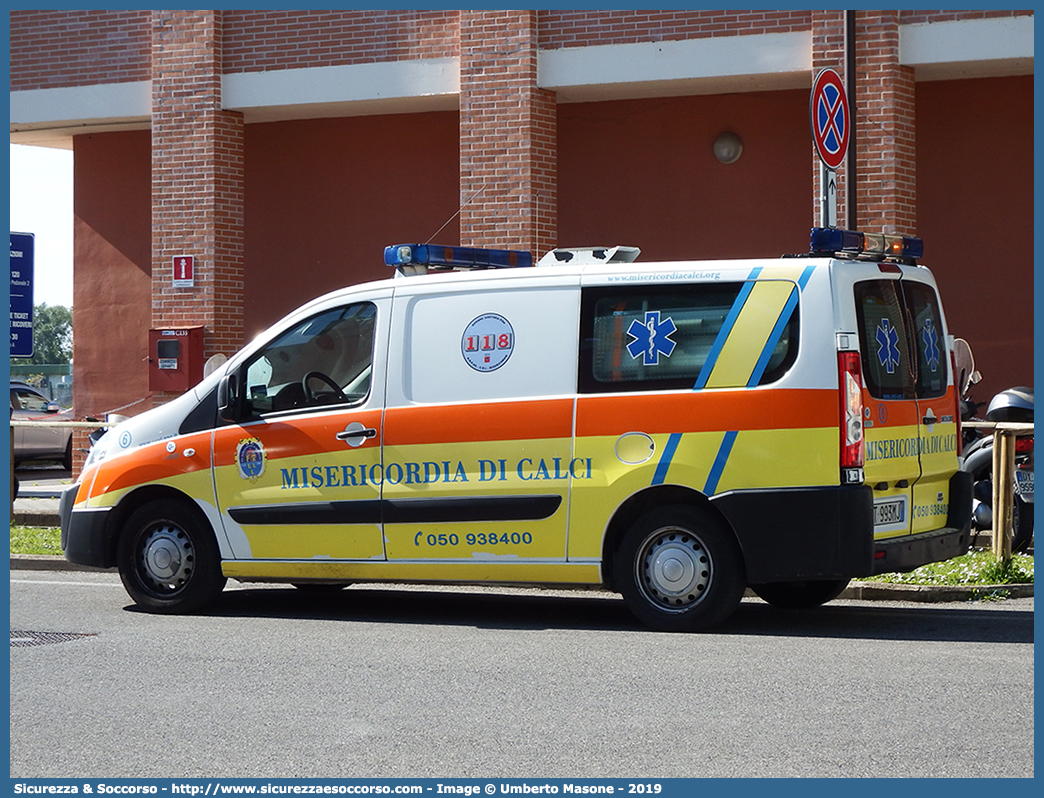 6
Misericordia di Calci
Fiat Scudo IV serie
Allestitore CEVI S.n.c.
Parole chiave: Misericordie;Misericordia;Ambulanza;Autoambulanza;Fiat;Scudo;Calci;CEVI;Carrozzeria;Europea