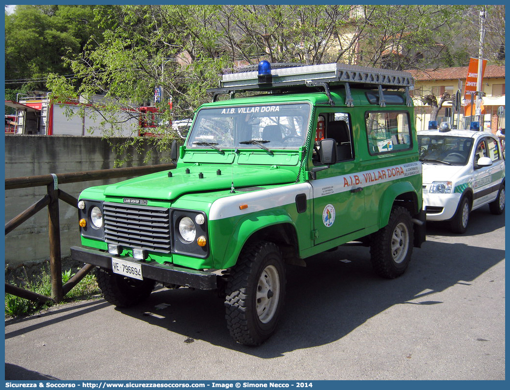 -
Corpo Volontari Antincendi Boschivi
Villar Dora (TO)
Land Rover Defender 90
Parole chiave: Corpo;Volontari;Antincendi;Boschivi;AIB;A.I.B.;Piemonte;Land Rover;Defender;90;Villar Dora