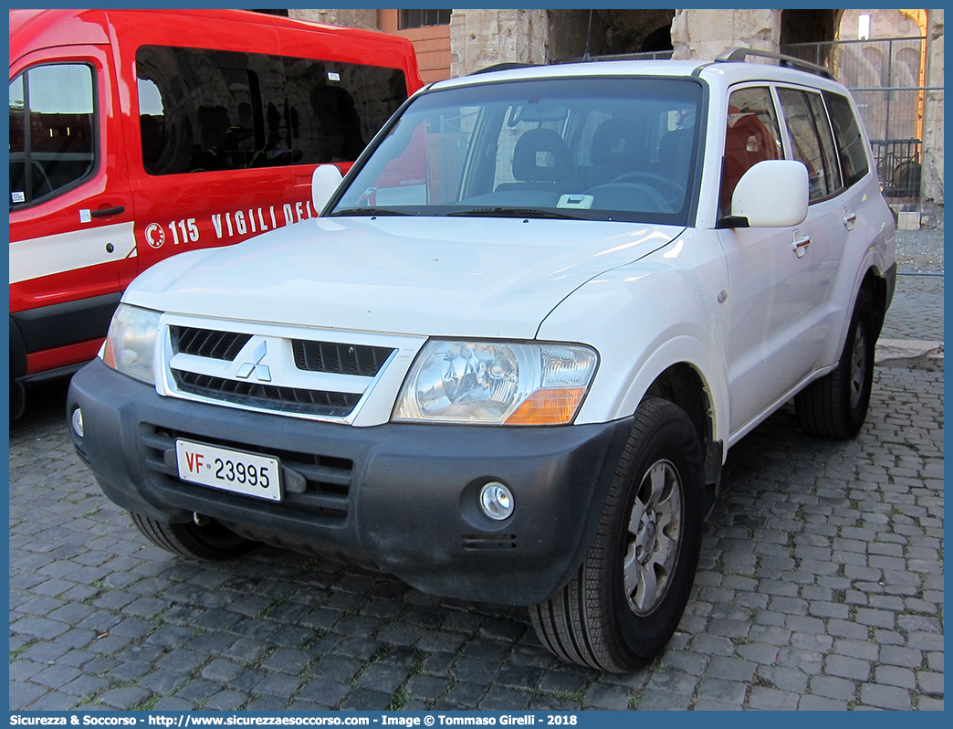 VF 23995
Corpo Nazionale Vigili del Fuoco
Mitsubishi Pajero LWB III serie restyling
Parole chiave: VF;VVF;V.F.;V.V.F.;Corpo;Nazionale;Vigili del Fuoco;Vigili;Fuoco;Mitsubishi;Pajero;LWB