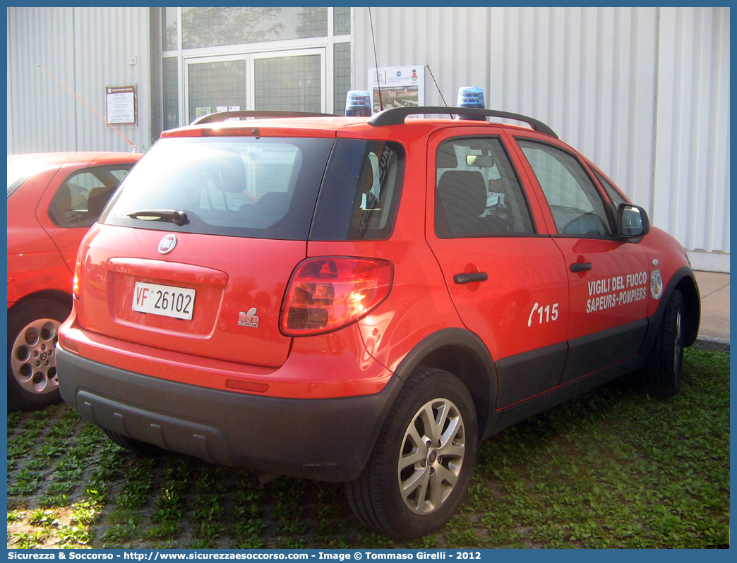 VF 26102
Vigili del Fuoco
Regione Autonoma Valle d'Aosta
Fiat Sedici II serie
Parole chiave: VF;V.F.;Vigili;Fuoco;Regione;Autonoma;Valle;Aosta;Fiat;Sedici