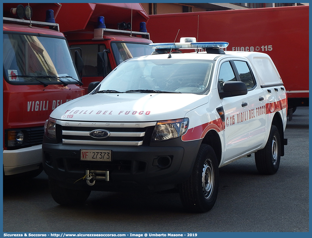 VF 27373
Corpo Nazionale Vigili del Fuoco
Ford Ranger III serie restyling
Allestitore Ciabilli S.r.l.
Parole chiave: VVF;V.V.F.;Corpo;Nazionale;Vigili;del;Fuoco;Ford;Ranger;Ciabilli