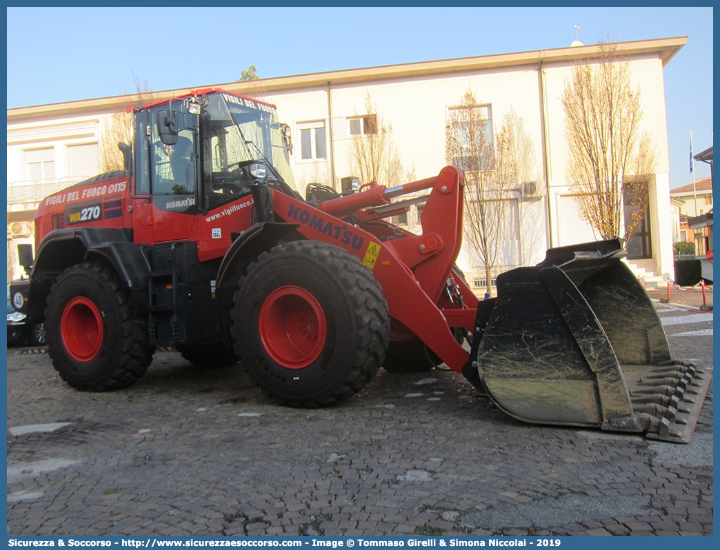 VF 29797
Corpo Nazionale Vigili del Fuoco
Komatsu WA270
Parole chiave: VVF;V.V.F.;Corpo;Nazionale;Vigili;del;Fuoco;Komatsu;WA270