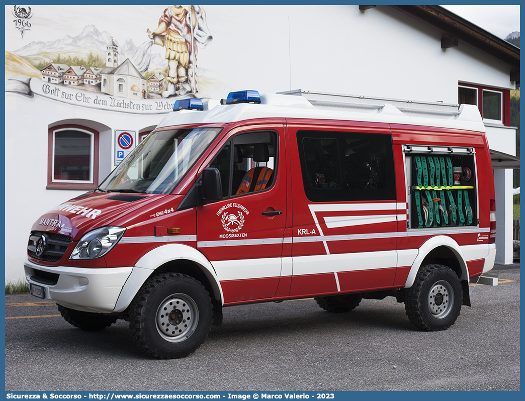 VF FW2ZX
Vigili del Fuoco Volontari Moso-Sesto
Freiwillige Feuerwehr Moos-Sexten
Achleitner Mantra Mercedes Benz 
Sprinter II serie restyling
Allestitore Rosenbauer Brandschutz GmbH
Parole chiave: VFV;V.F.V.;Vigili;Fuoco;Volontari;Freiwillige;Feuerwehr;Sesto;Sexten;Achleitner;Mantra;Mercedes;Benz;Sprinter;Rosenbauer;Brandschutz