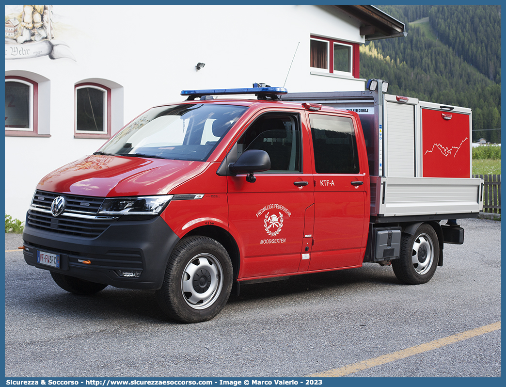 VF FW3FX
Vigili del Fuoco Volontari Moso-Sesto
Freiwillige Feuerwehr Moos-Sexten
Volkswagen Transporter T6.1
Parole chiave: VFV;V.F.V.;Vigili;Fuoco;Volontari;Freiwillige;Feuerwehr;Sesto;Sexten;Volkswagen;Transporter;T6.1