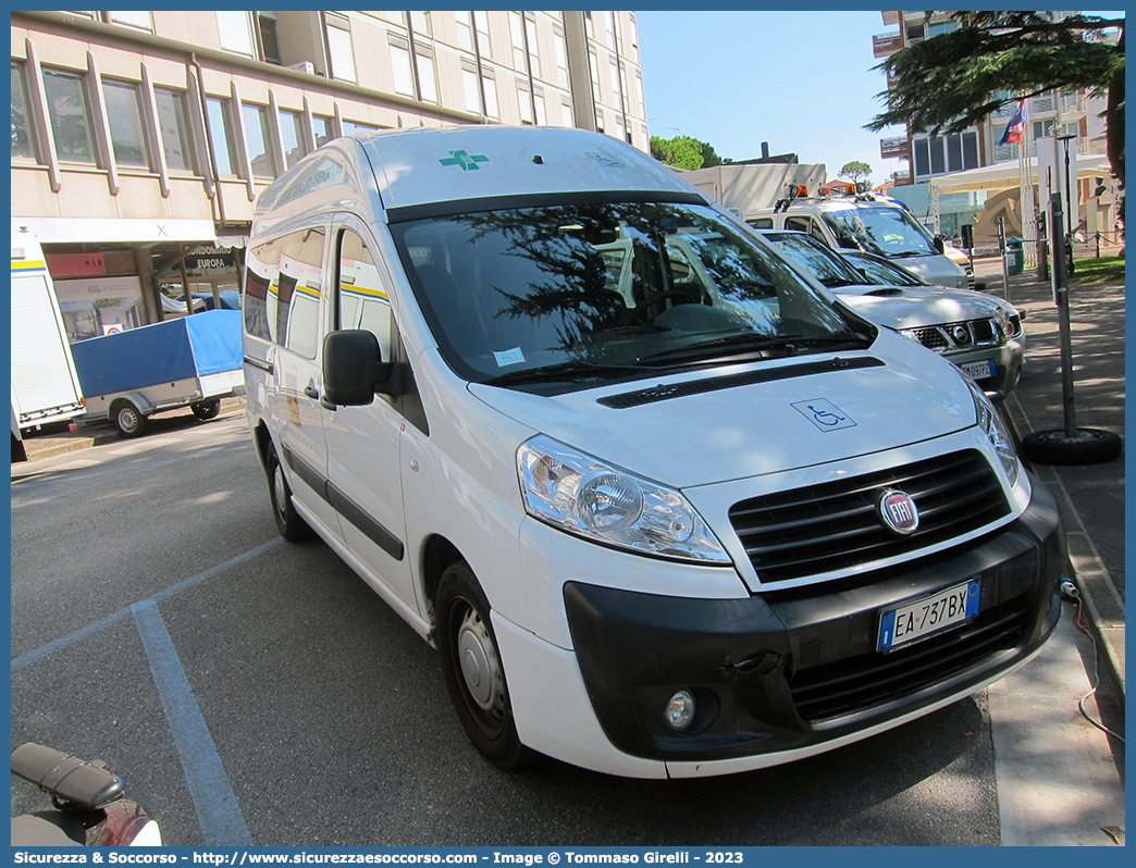 -
Volontari del Soccorso Cavallino Treporti
Fiat Scudo IV serie
Allestitore Olmedo S.p.A.
Parole chiave: Volontari;del;Soccorso;Cavallino;Treporti;Fiat;Scudo;Olmedo