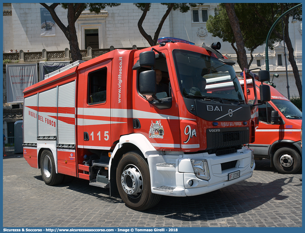 VF 27280
Corpo Nazionale Vigili del Fuoco
Volvo FL280 IV serie
Allestitore BAI S.r.l.
Parole chiave: VF;V.F.;VVF;V.V.F.;Corpo;Nazionale;Vigili del Fuoco;Vigili;Fuoco;APS;A.P.S.;AutoPompaSerbatoio;AutoPompa;Volvo;FL;280;FL280;BAI