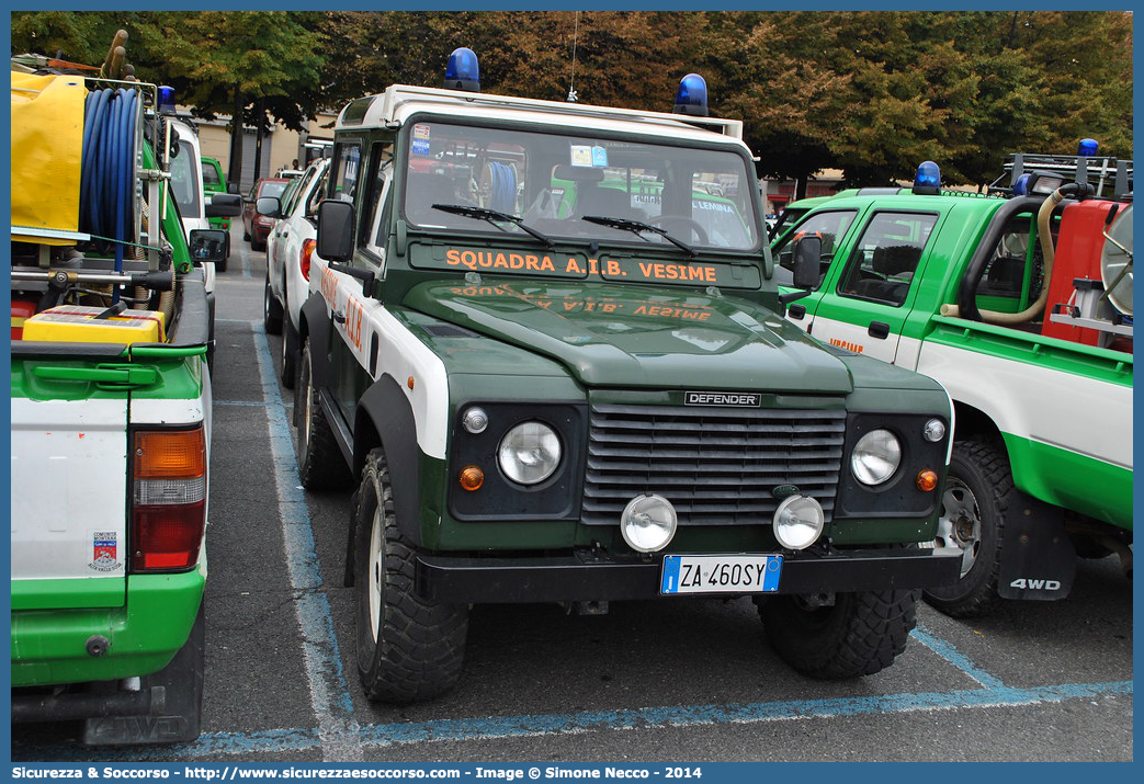 -
Corpo Volontari Antincendi Boschivi
Vesime (AT)
Land Rover Defender 90
Parole chiave: Corpo;Volontari;Antincendi;Boschivi;AIB;A.I.B.;Piemonte;Land Rover;Defender;90;Vesime