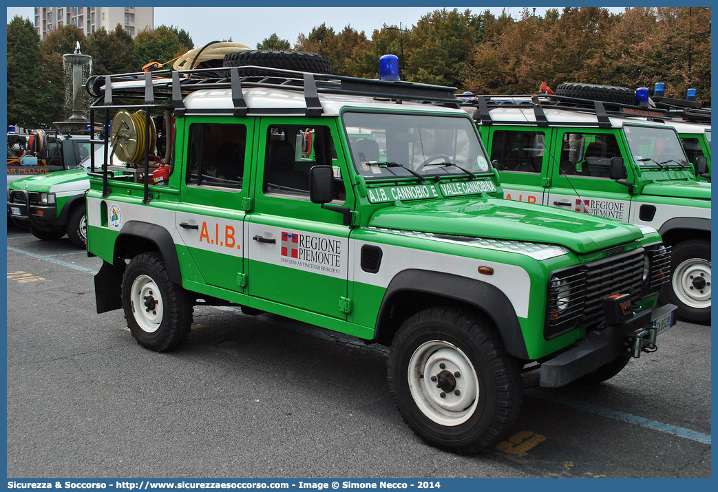 -
Corpo Volontari Antincendi Boschivi
Cannobio e Valle Cannobina (VB)
Land Rover Defender 110 Crew Cab
Parole chiave: Corpo;Volontari;Antincendi;Boschivi;AIB;A.I.B.;Piemonte;Salussola;Land Rover;Defender;110;Crew Cab;Cannobio;Valle Cannobina