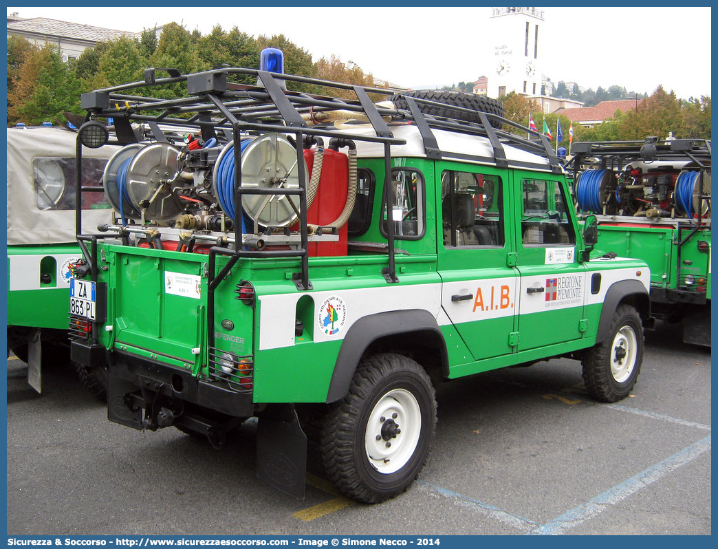 -
Corpo Volontari Antincendi Boschivi
 Land Rover Defender 110 Crew Cab
Parole chiave: Corpo;Volontari;Antincendi;Boschivi;AIB;A.I.B.;Piemonte;Salussola;Land Rover;Defender;110;Crew Cab