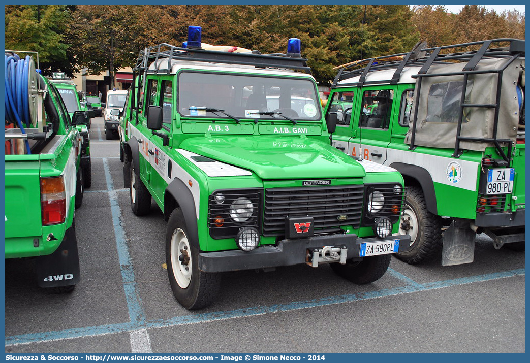 -
Corpo Volontari Antincendi Boschivi
Gavi (AL)
Land Rover Defender 110 Crew Cab
Parole chiave: Corpo;Volontari;Antincendi;Boschivi;AIB;A.I.B.;Piemonte;Salussola;Land Rover;Defender;110;Crew Cab;Gavi