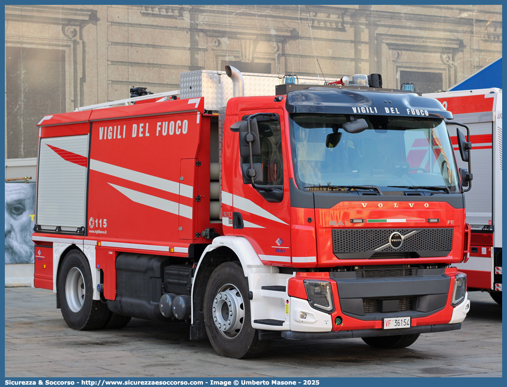 VF 36154
Corpo Nazionale Vigili del Fuoco
Volvo FE320 II serie
Allestitore BAI S.r.l.
Parole chiave: VVF;V.V.F;Corpo;Nazionale;Vigili;del;Fuoco;ABP;A.B.P.;AutoBottePompa;AutoBotte;Volvo;FE320;FE 320;BAI