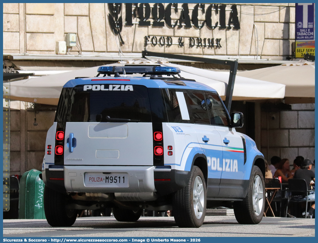 Polizia M9511
Polizia di Stato
Reparto Prevenzione Crimine
Unità Operative di Primo Intervento
Land Rover New Defender 110
Parole chiave: PS;P.S.;Polizia;di;Stato;Prevenzione;Crimine;Land Rover;New;Nuovo;Defender;110;Unità;Operative;Primo;Intervento;UOPI;U.O.P.I.