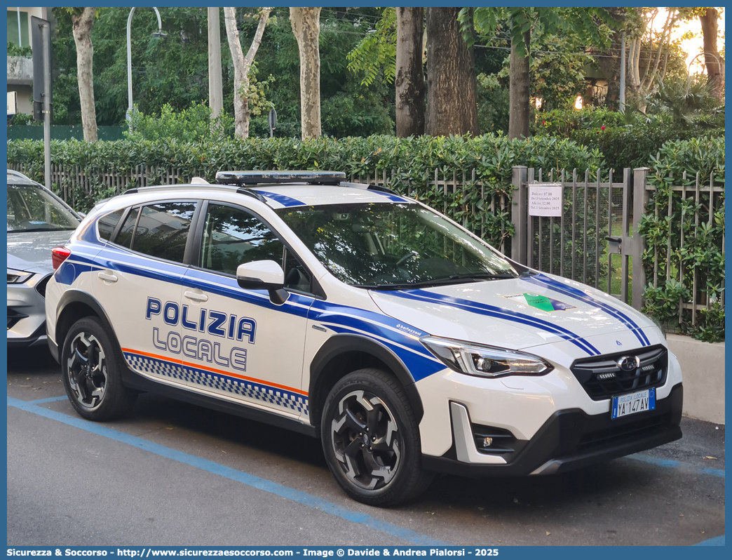 Polizia Locale YA147AV
Polizia Locale
Comune di Spoltore
Subaru XV E-Boxer
Allestitore Bertazzoni S.r.l.
Parole chiave: Polizia;Locale;Municipale;Spoltore;Subaru;XV;Bertazzoni;YA147AV;YA 147 AV