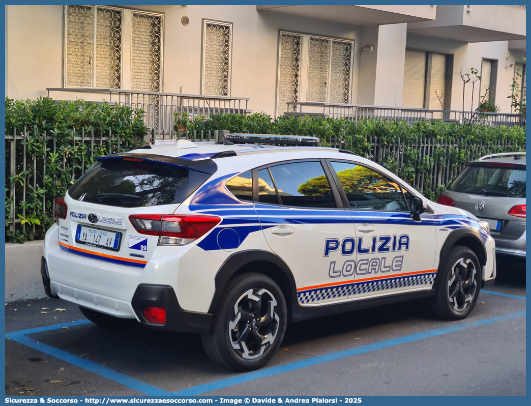 Polizia Locale YA147AV
Polizia Locale
Comune di Spoltore
Subaru XV E-Boxer
Allestitore Bertazzoni S.r.l.
Parole chiave: Polizia;Locale;Municipale;Spoltore;Subaru;XV;Bertazzoni;YA147AV;YA 147 AV