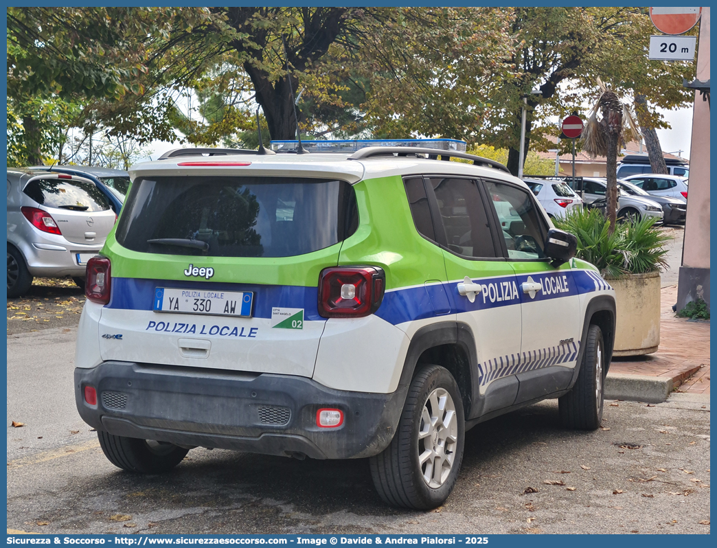 Polizia Locale YA330AW
Polizia Locale
Comune di Città Sant'Angelo
Jeep Renegade I serie restyling
Parole chiave: Polizia;Locale;Municipale;Città Sant'Angelo;Citta Sant Angelo;Jeep;Renegade;YA330AW;YA 330 AW